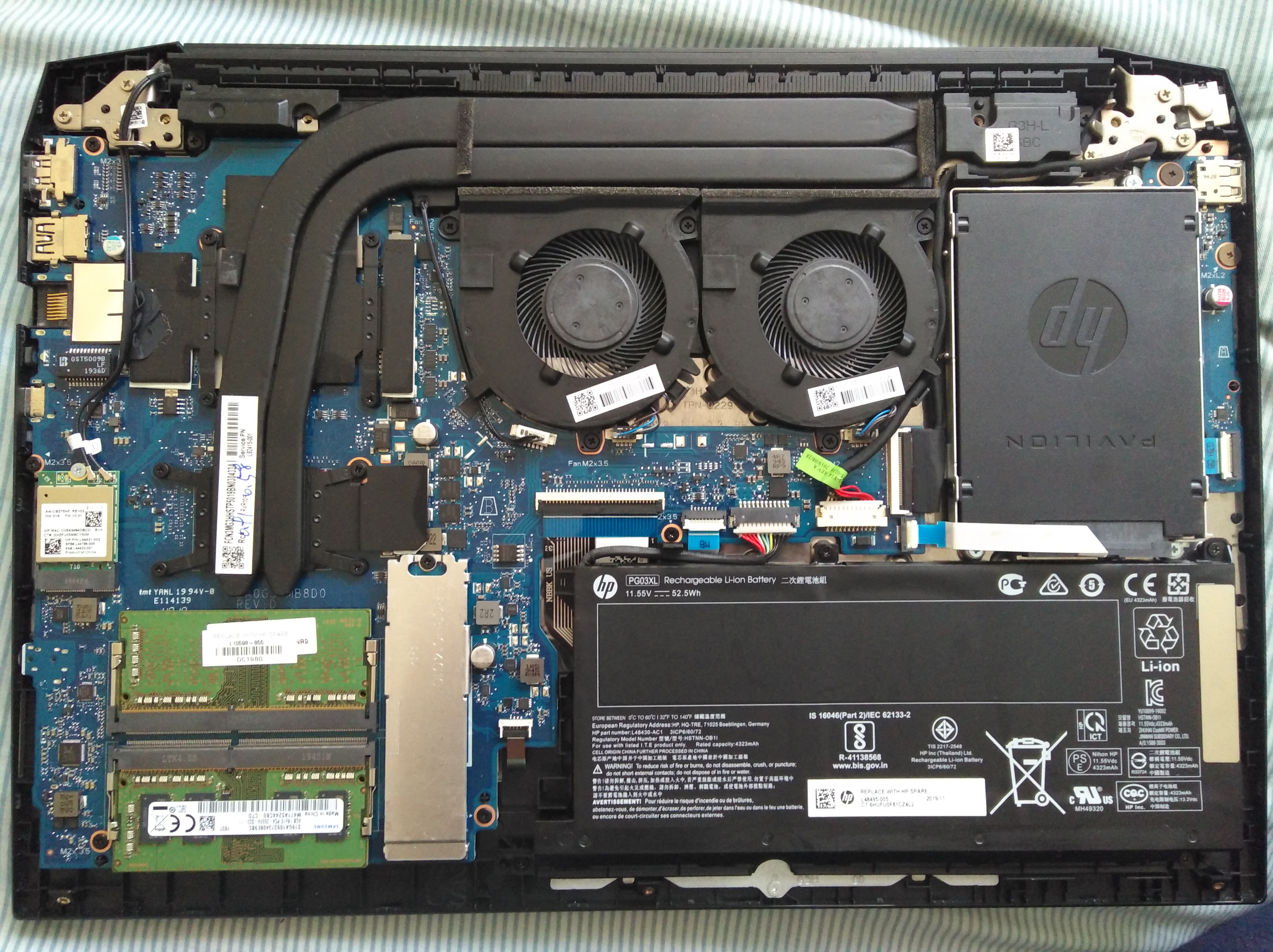 hp laptop hard drive