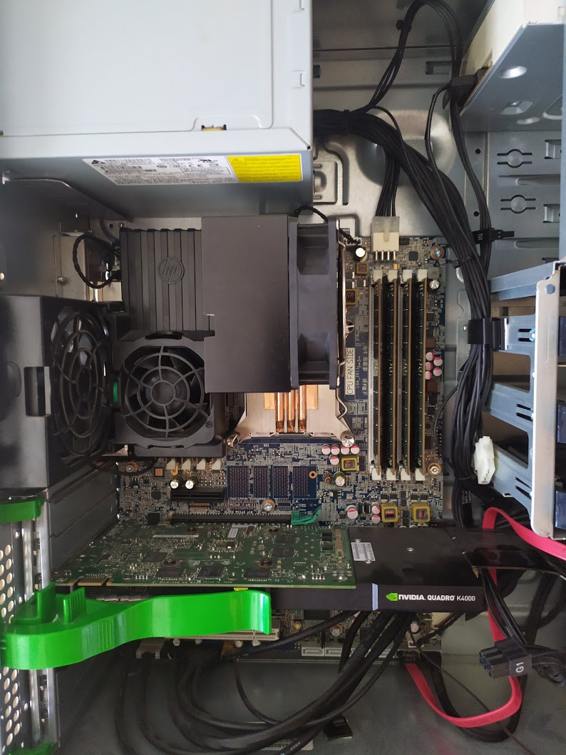 New video card to Z420 (Base Model ) work station - HP Support 