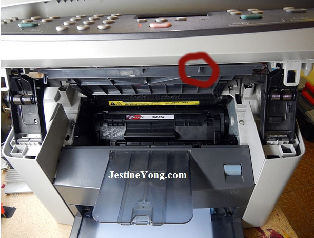 My HP Laserjet 3030 printer prints white pages - HP Support Community -  7682029