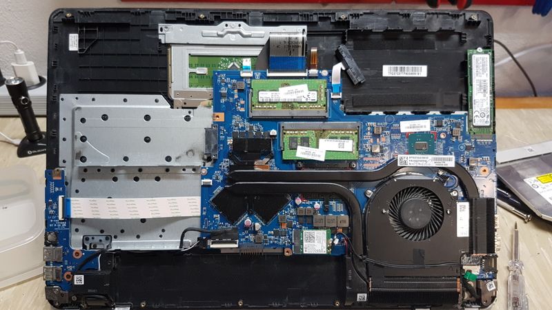 The whole mainboard