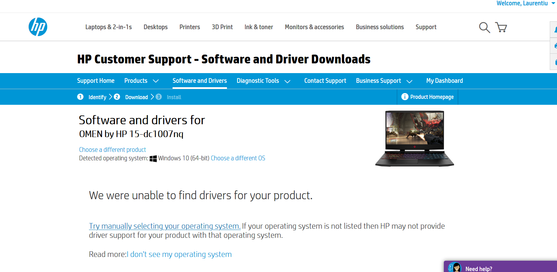 No more drivers and BIOS support already? - HP Support Community - 7685317