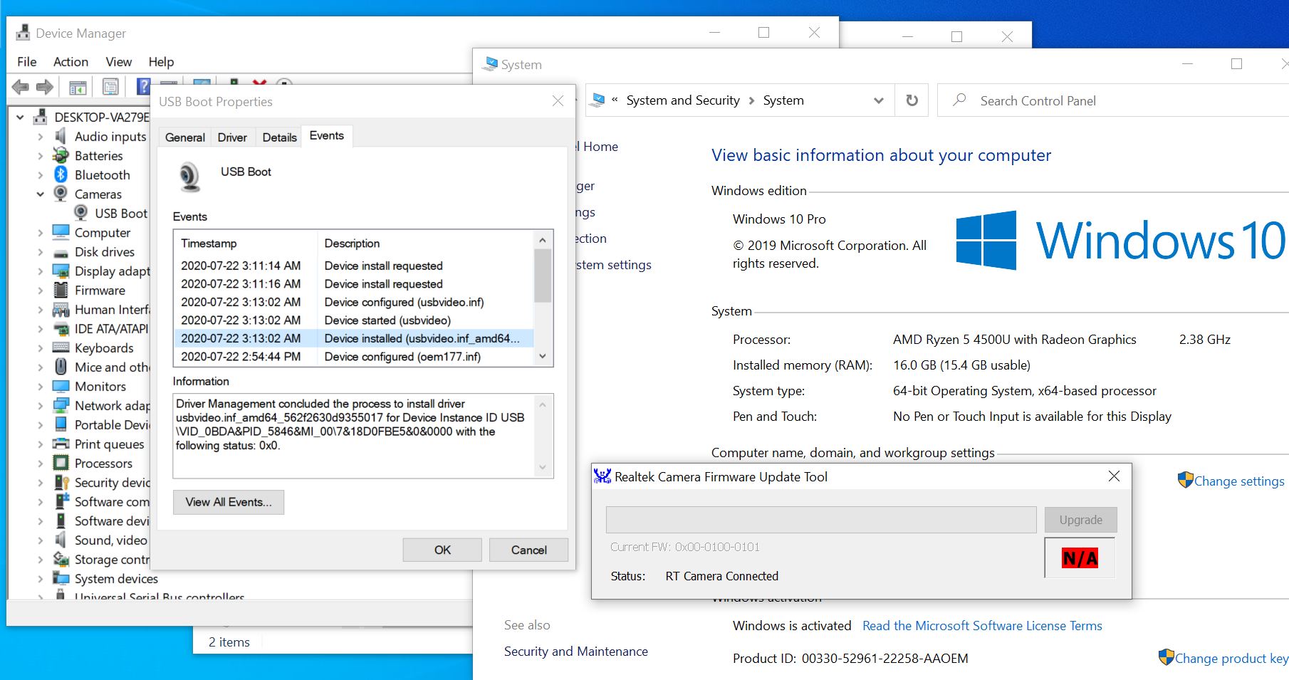 Solved apps won't recognize integrated webcam Page 2 HP Support