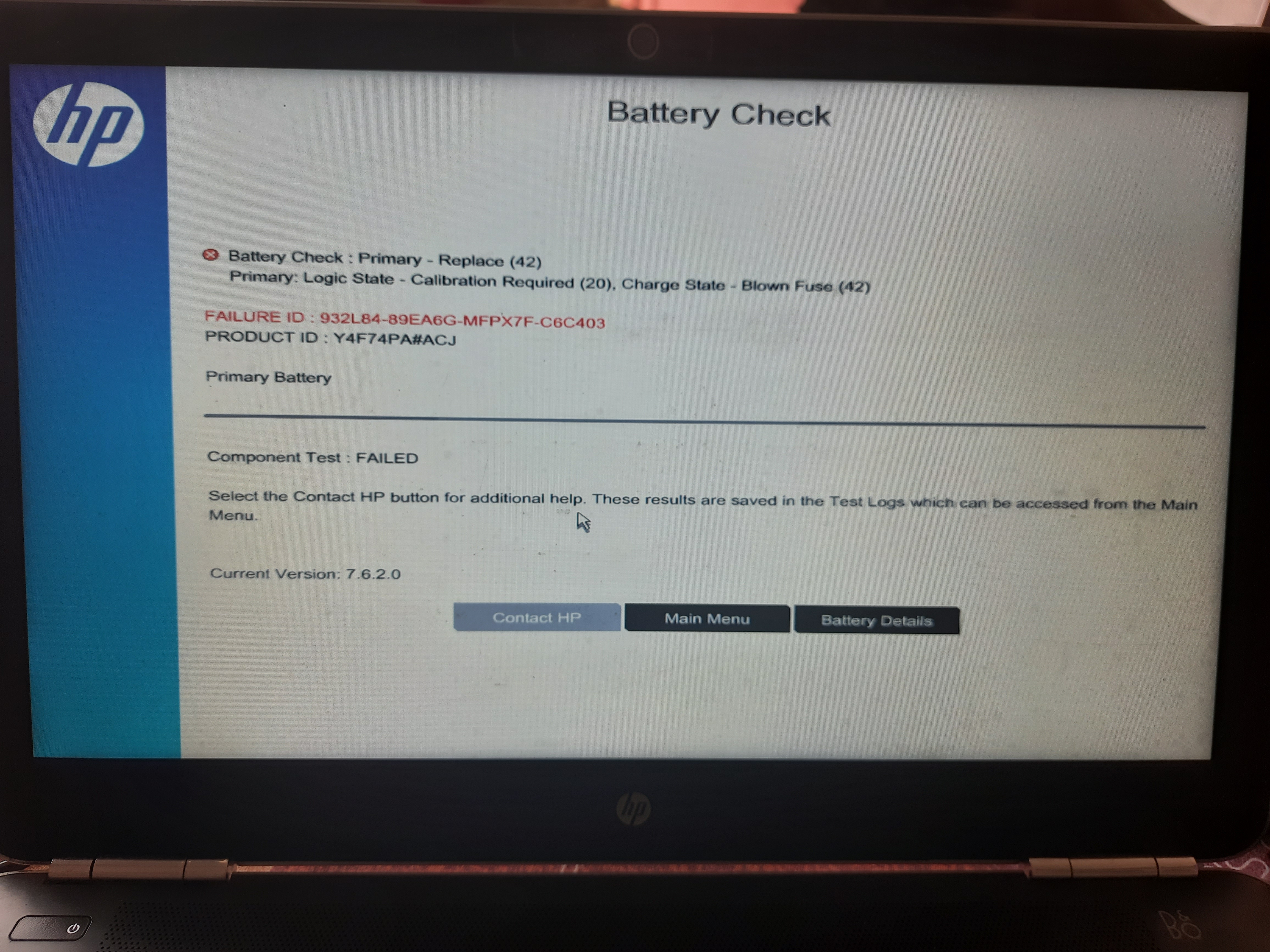 Solved: Battery issue : Stucked at 32% plugged in, not Charging and ... - HP  Support Community - 7703682