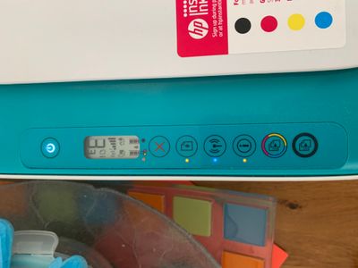 Solved: HP Deskjet 2632 - EE error with 3 flashing error lights - HP  Support Community - 7710183