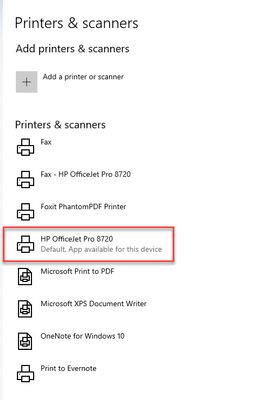 Printers And Scanners