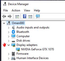 Nvidia Graphics Card not working - HP Support Community - 7714212