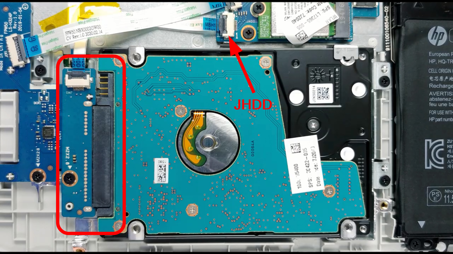 Solved Help to Add SATA SSD to HP Laptop 15dw2065st HP Support Community 7718390