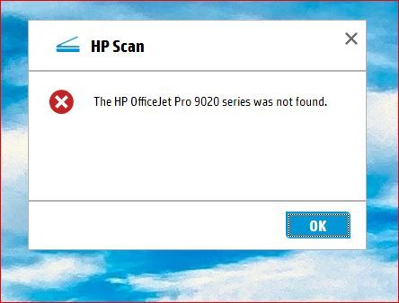 Solved: scanner found - HP Support - 7723340
