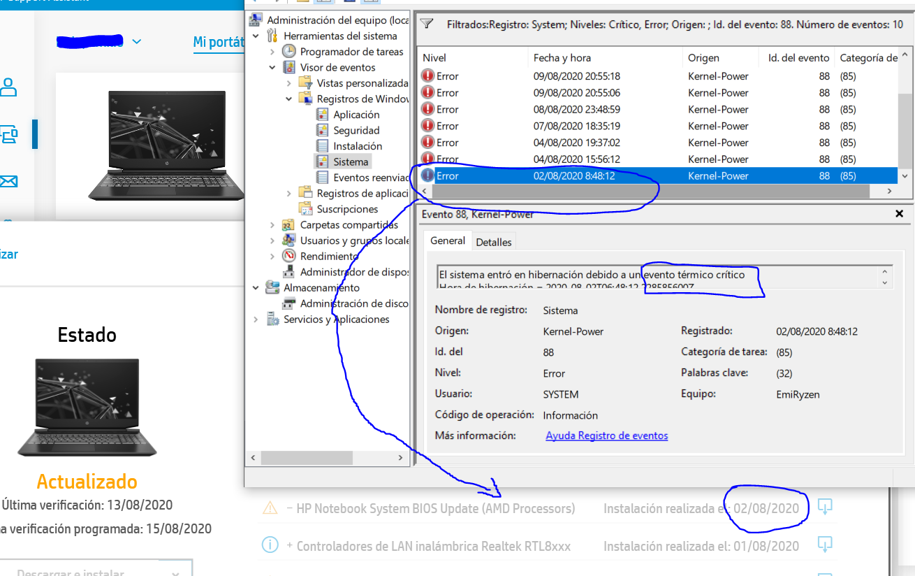 Solved Bios update causes sudden locking HP Support Community 7713094
