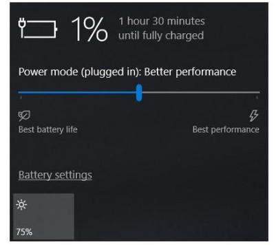 Solved: Battery Performance power slider missing in Windows 10 Pro - HP  Support Community - 7736662