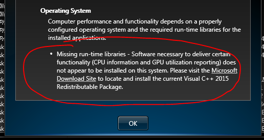 Hp Performance Advisor Keeps Giving Me Configuration Warning Hp Support Community