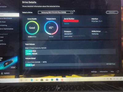 Nvme ssd not giving full speed due to PCIe interface - HP Support Community  - 7777074