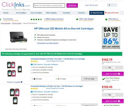 hp officejet 252 mobile