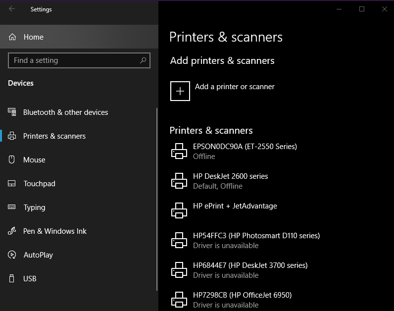 hp deskjet 2635 printer