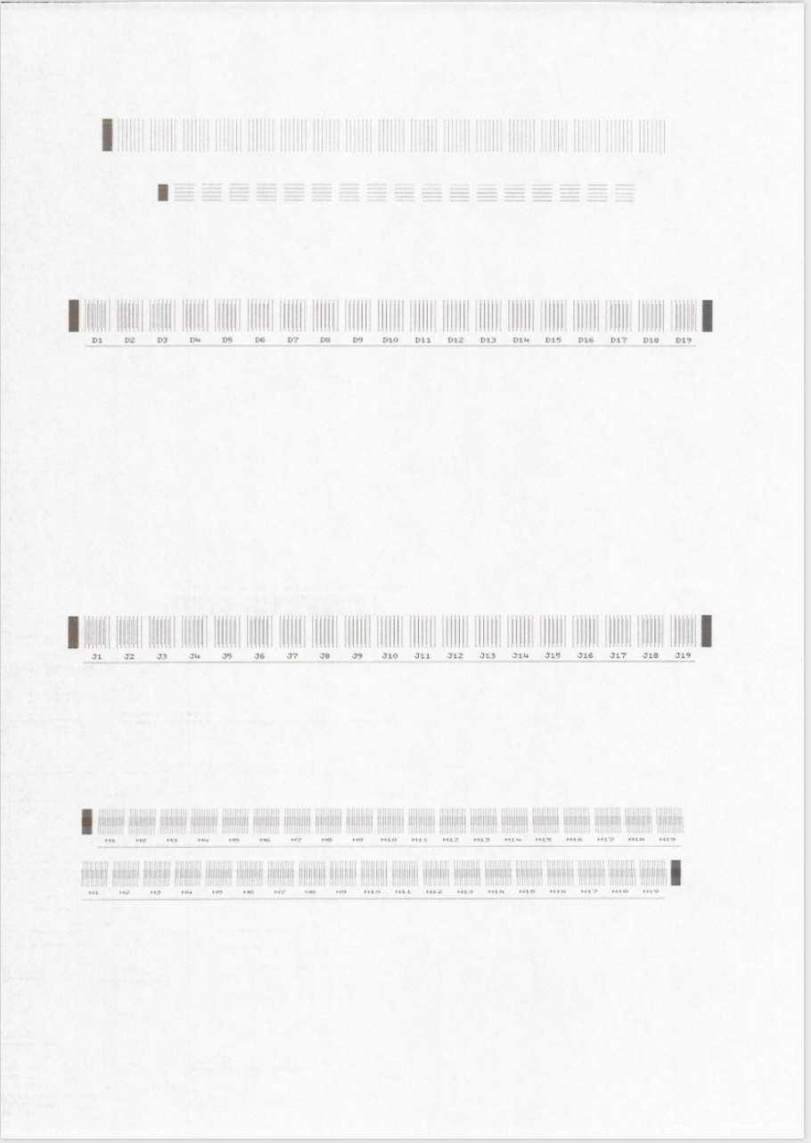 The printed sheet comes out with missing parts of the docume... - HP ...