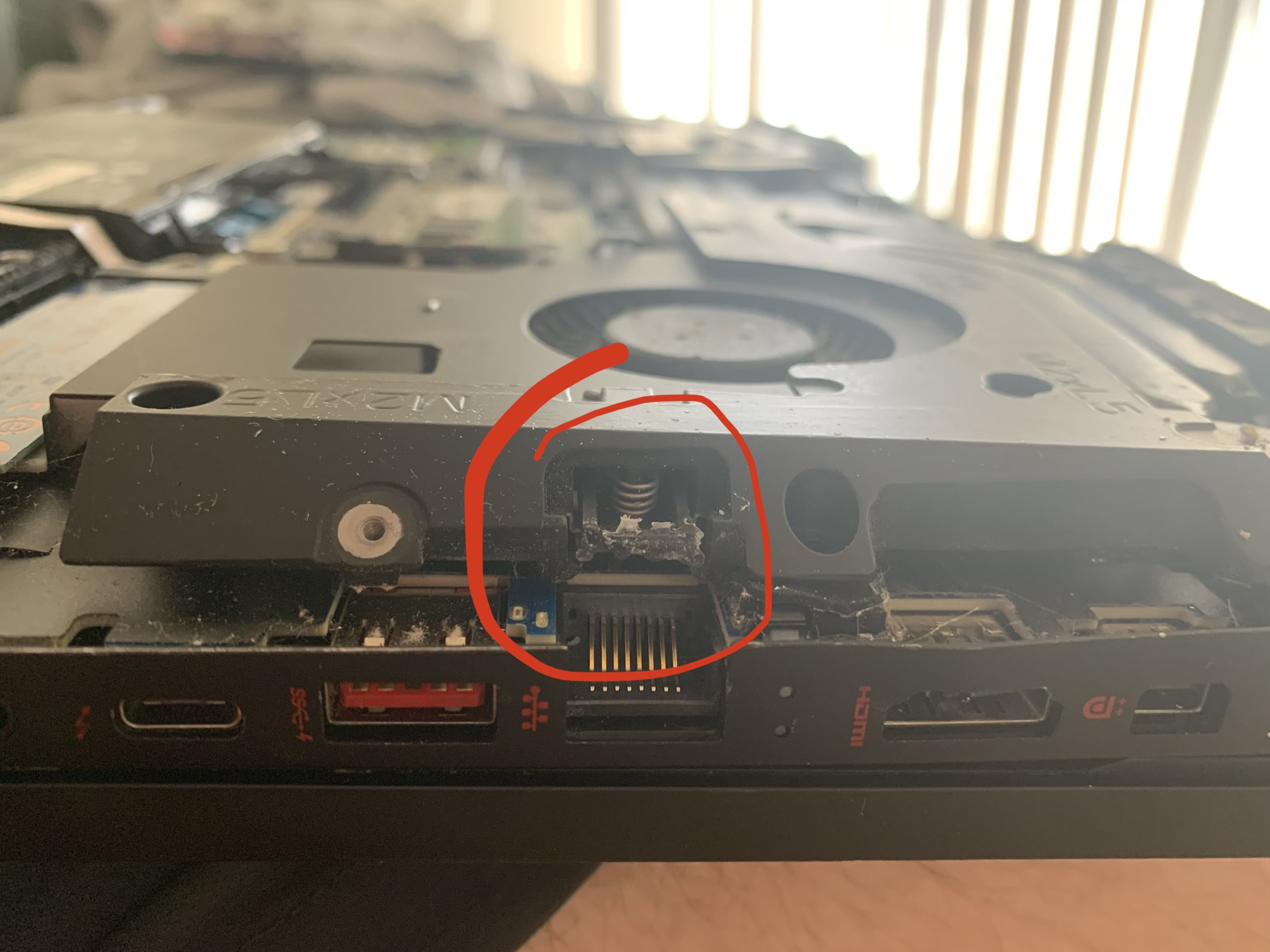 Solved Port Clip HP Support Community 7808976