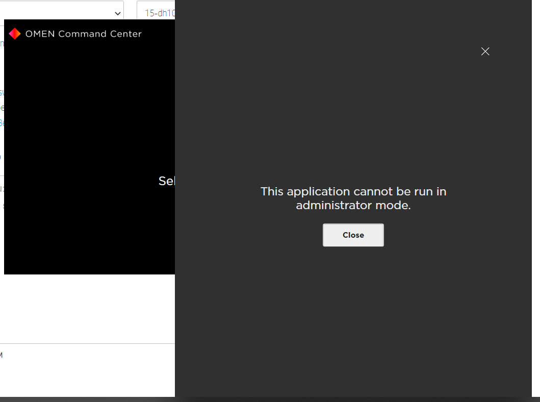 Solved: omen command center not starting up, - HP Support Community ...