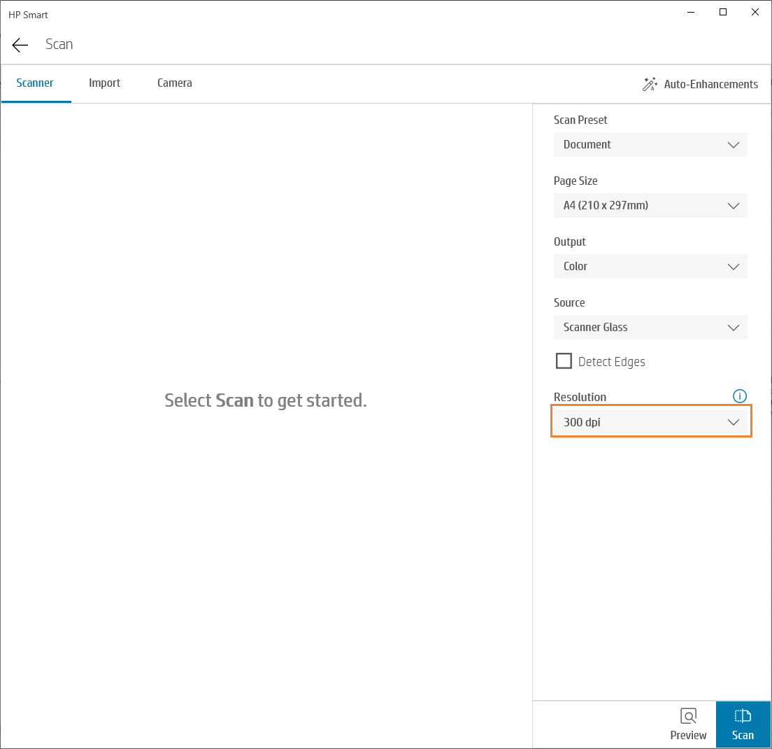 HP Smart | Scannig | Edit not available - HP Support Community - 7823003