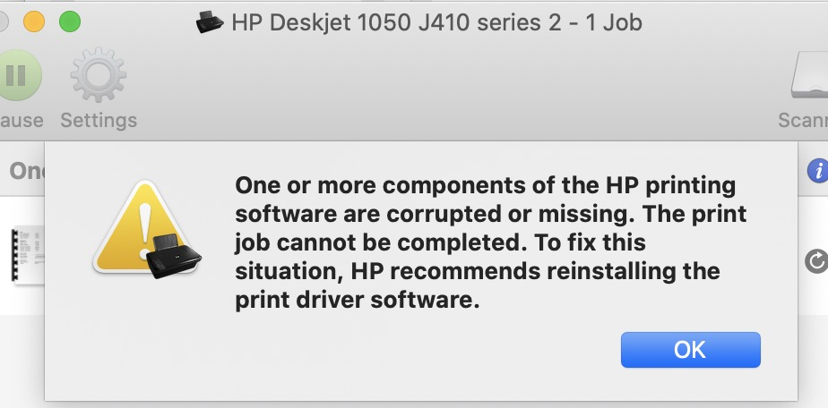 HP Deskjet 1050 for my Mac OS X 10.15 - HP Support Community - 7823926