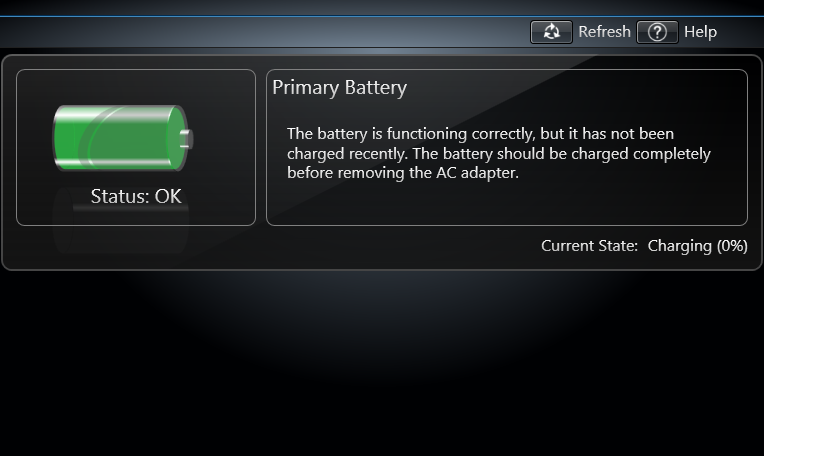 new battery not charging hp laptop