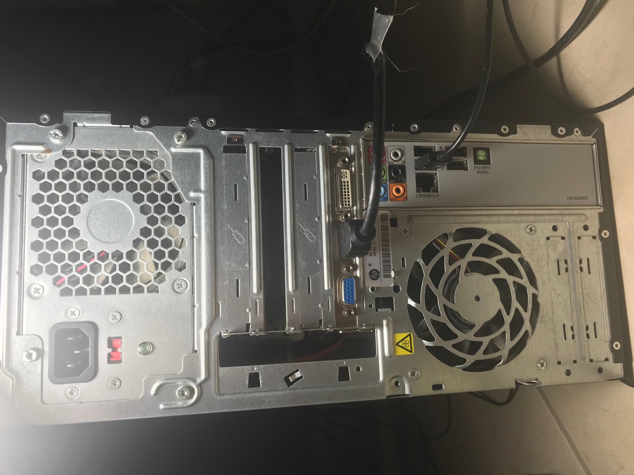 HP Pavilion HPE - 6 Beeps on start up - replaced video card... - HP Support  Community - 7845475