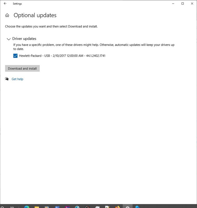 optional update won't go away, 44.1.240... - HP Support Community -