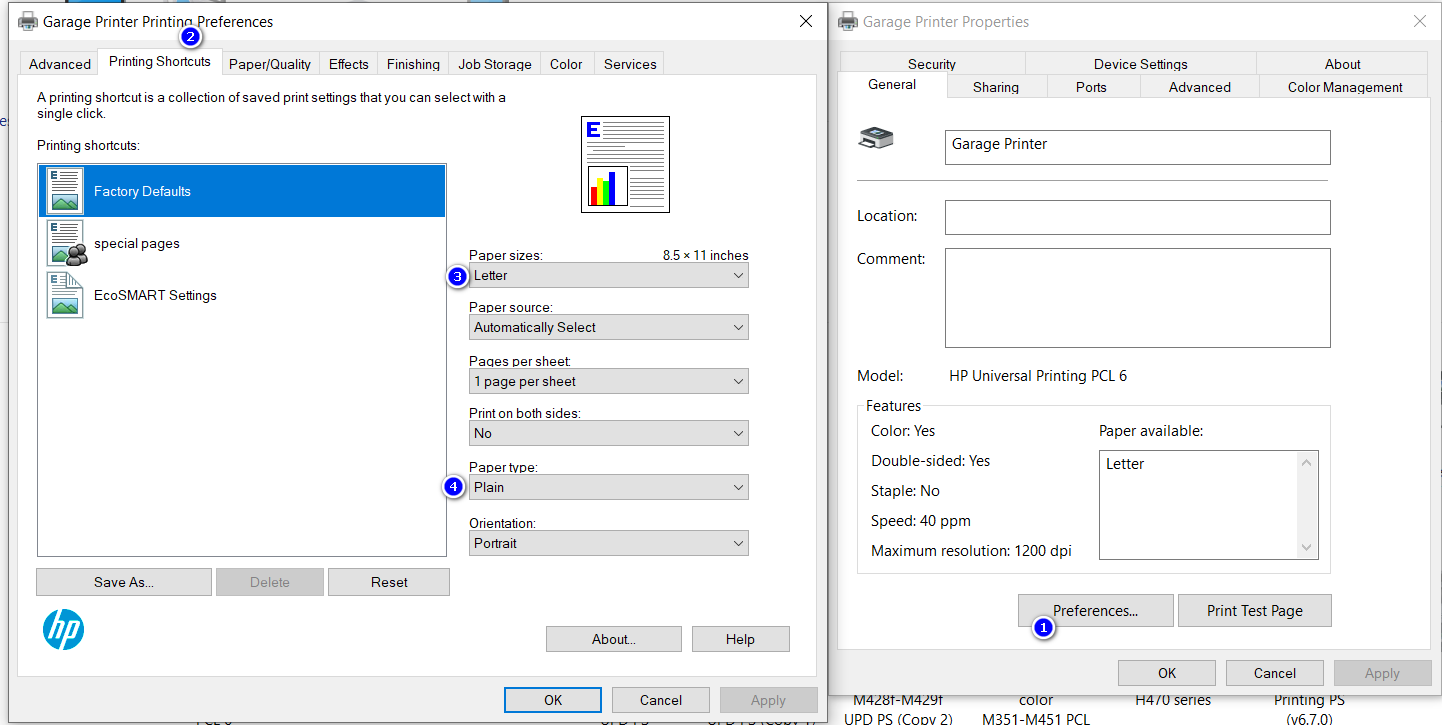 every time I hit Print, printer says Load Paper HP reocmmend... - HP ...