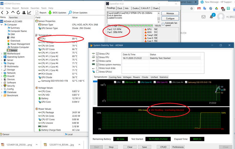 Solved: The option in the BIOS "Fan is always on" - does not work. - HP  Support Community - 7857783