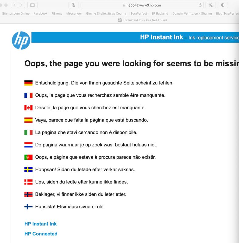 This is the page that pops up when I click in a proviso image "View data shred with Hp".