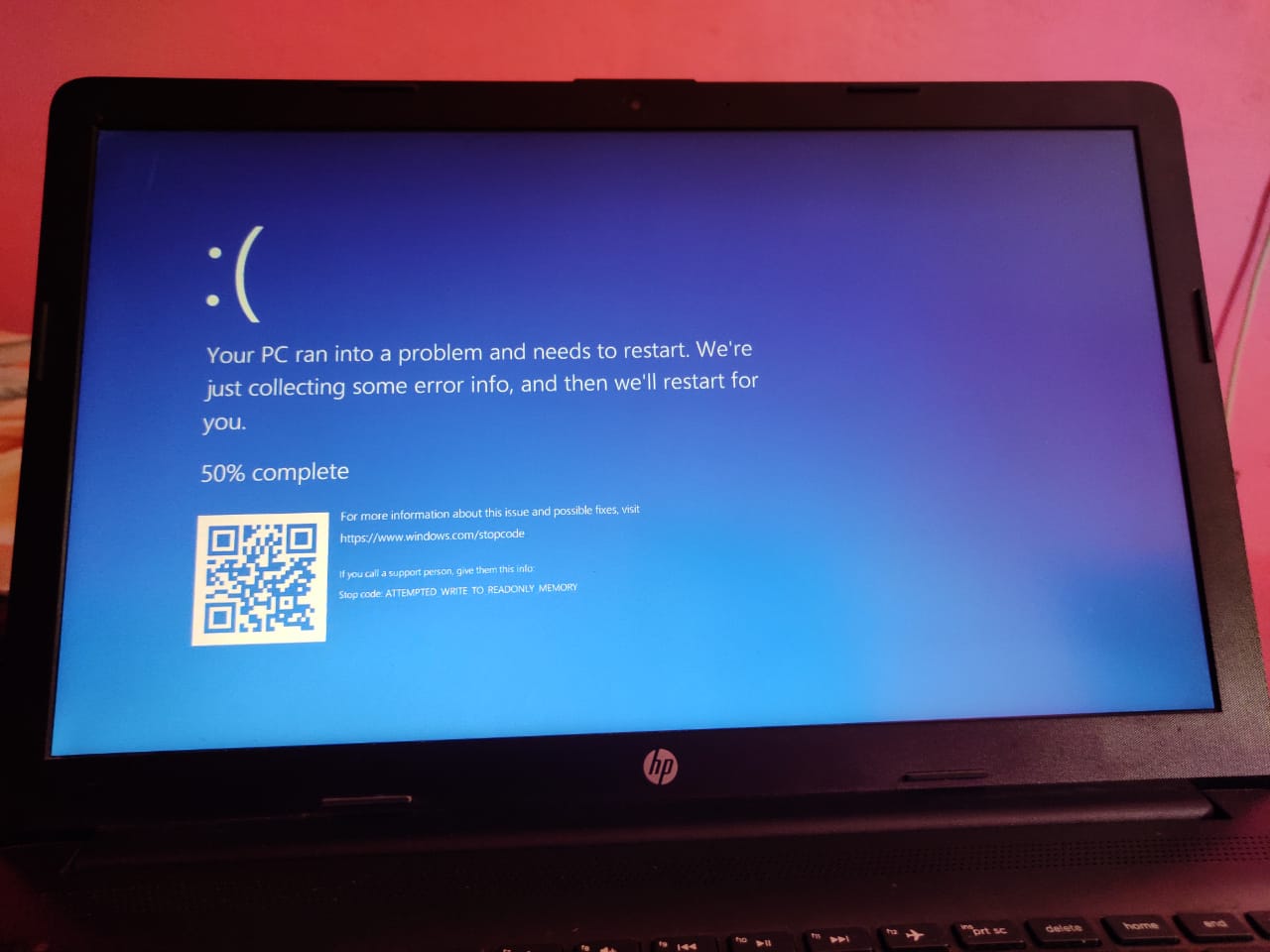 window error - HP Support Community - 7866319