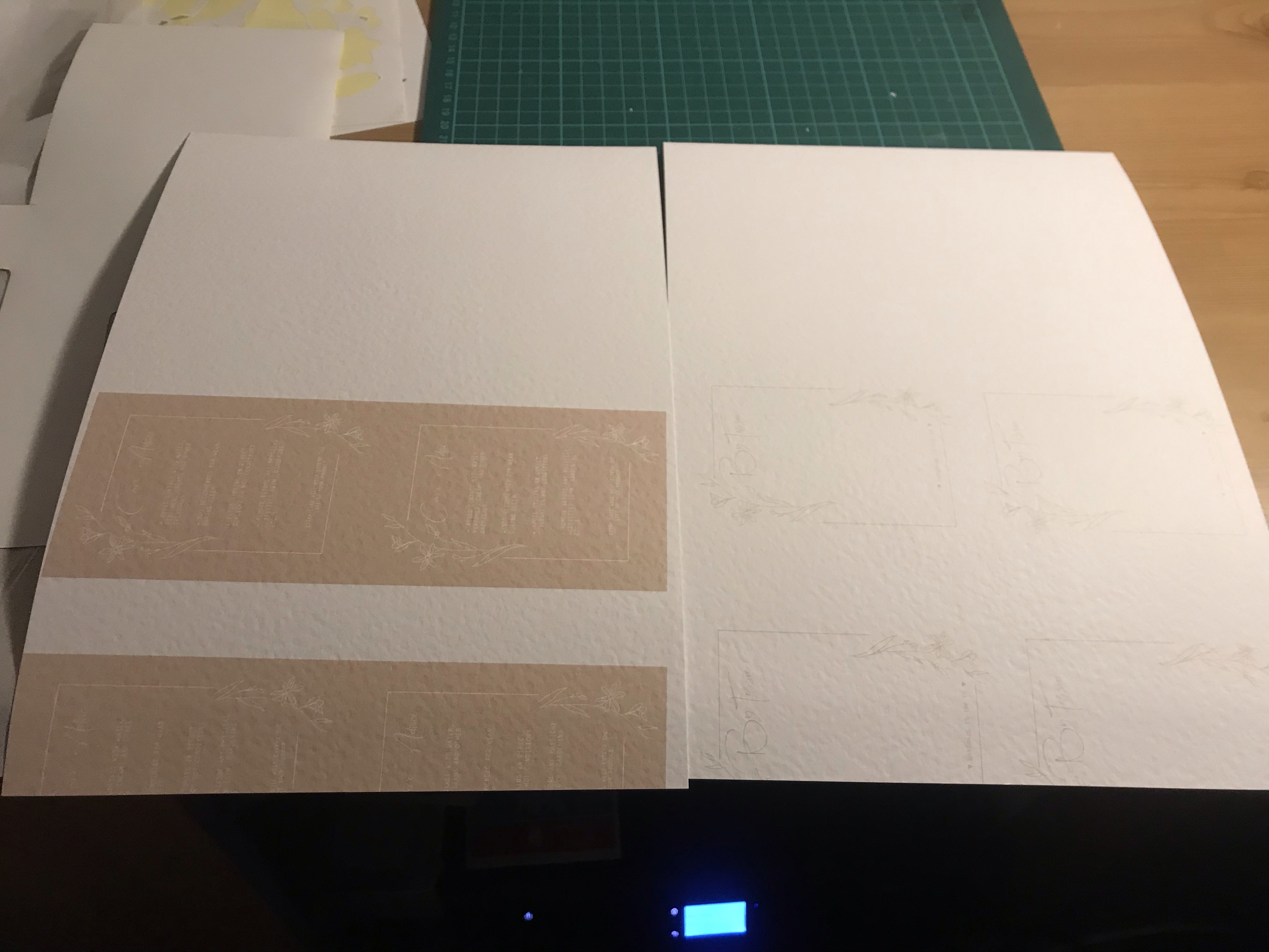 hp envy 4500 cutting off print on heavier papers - HP Support Community ...