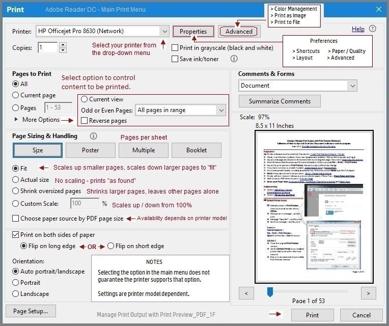 Manage Print Output with Print Preview_PDF_1F