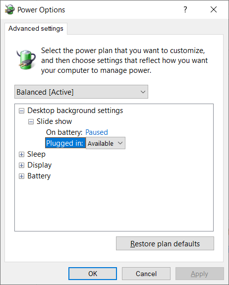 Solved: Missing Processor Power Management and Advanced Power Option... -  HP Support Community - 7912267