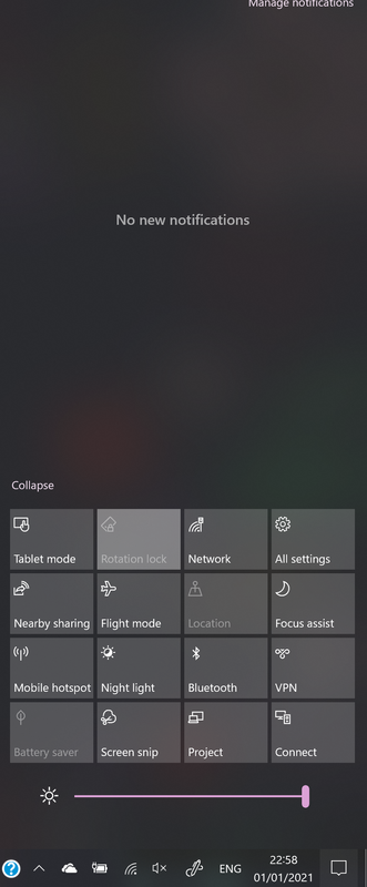 Rotation Lock - Action Centre.png