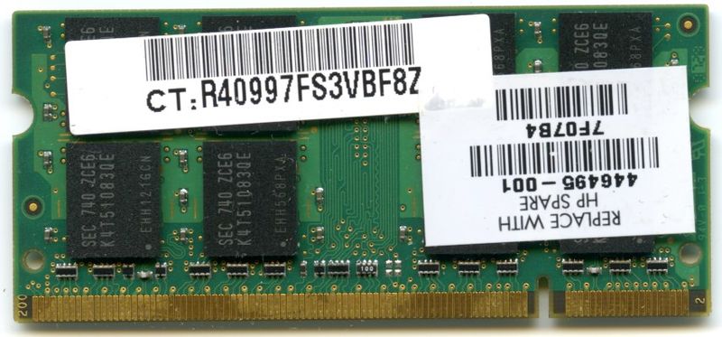 Solved: Correct Ram for HP dv6500 - HP Support Community - 7927715