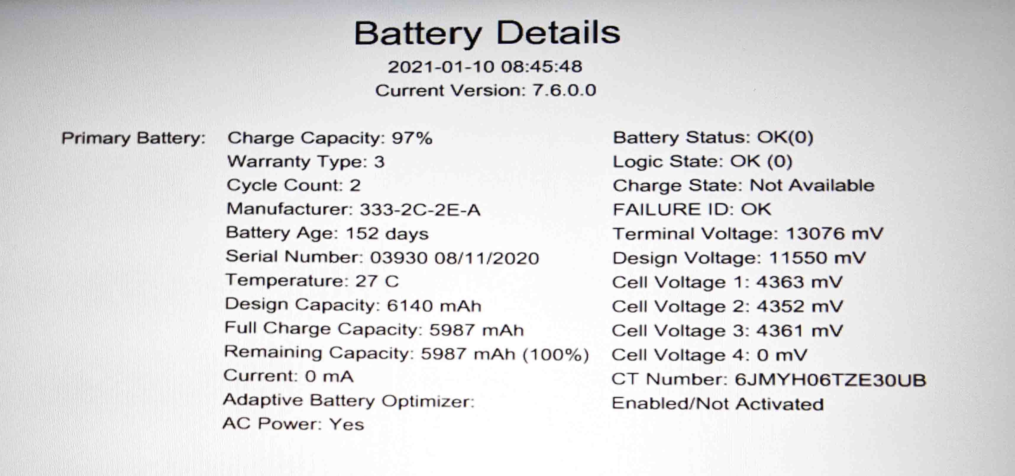 Solved Adaptive Battery Optimizer Enabled/Not Activated HP Support
