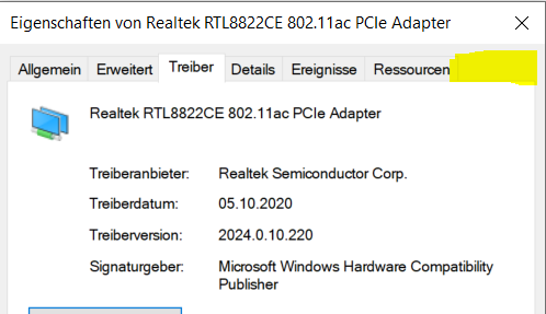 Solved: Realtek RTL8822CE disappears after Connected Standby - HP Support  Community - 7928686