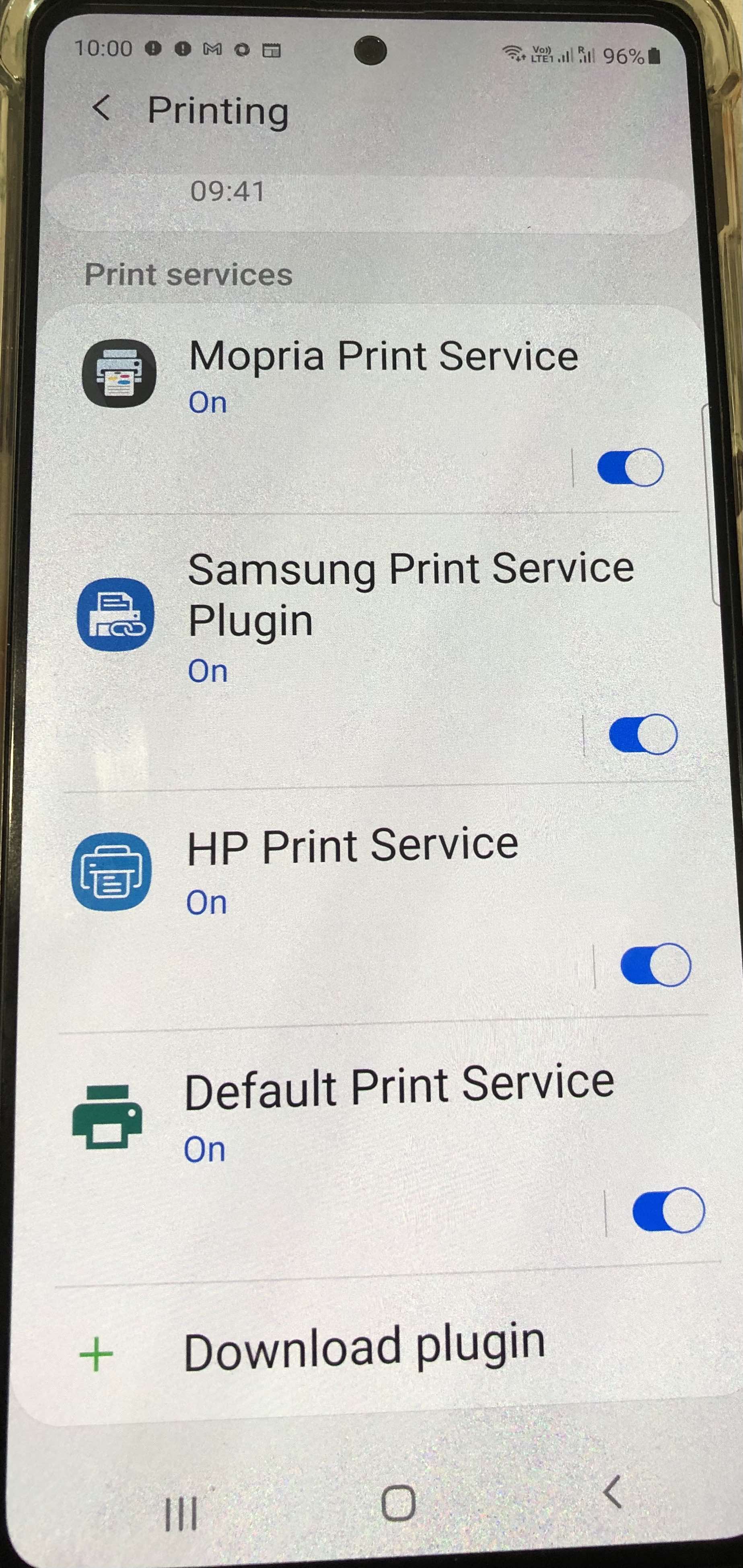 Blank Page When Printing