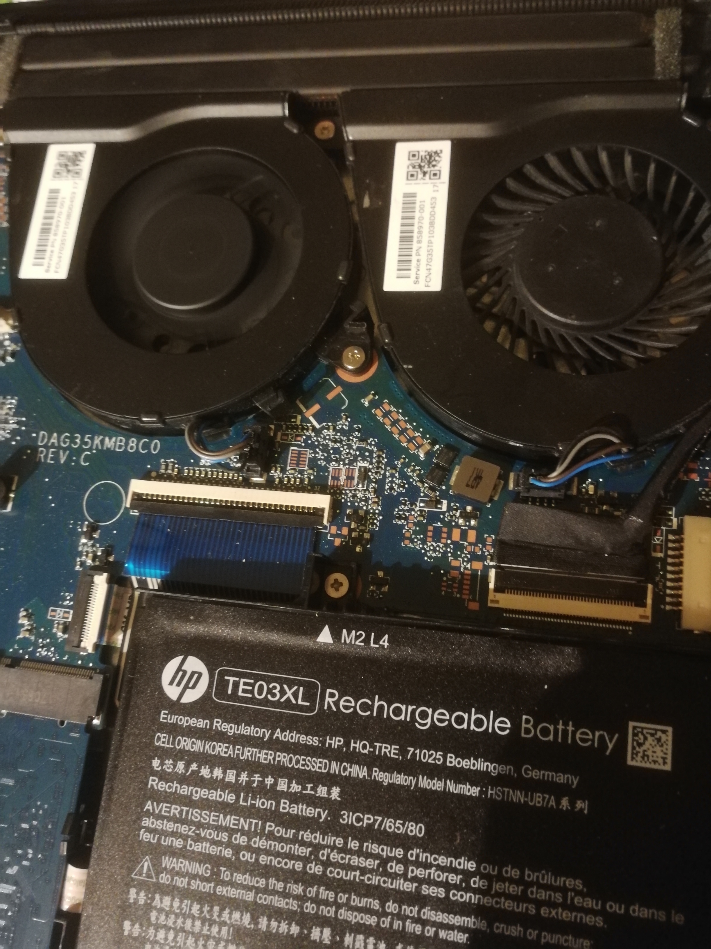 Solved: One ventilator doesnt work - HP Support Community - 7923138