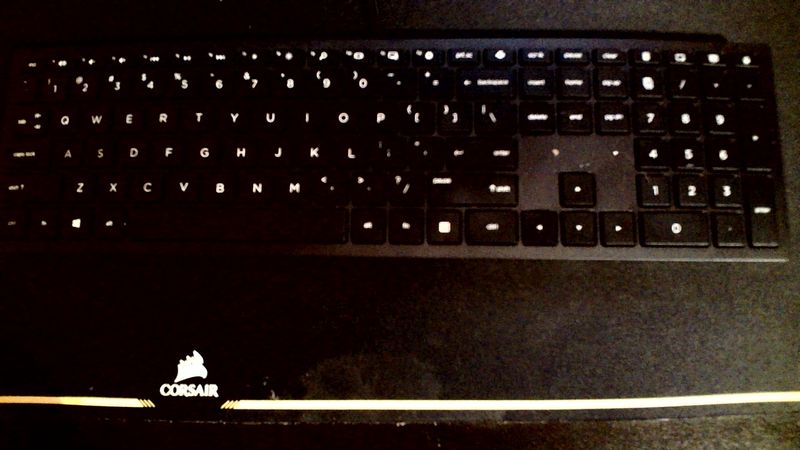 My keyboard that was included with the PC.
