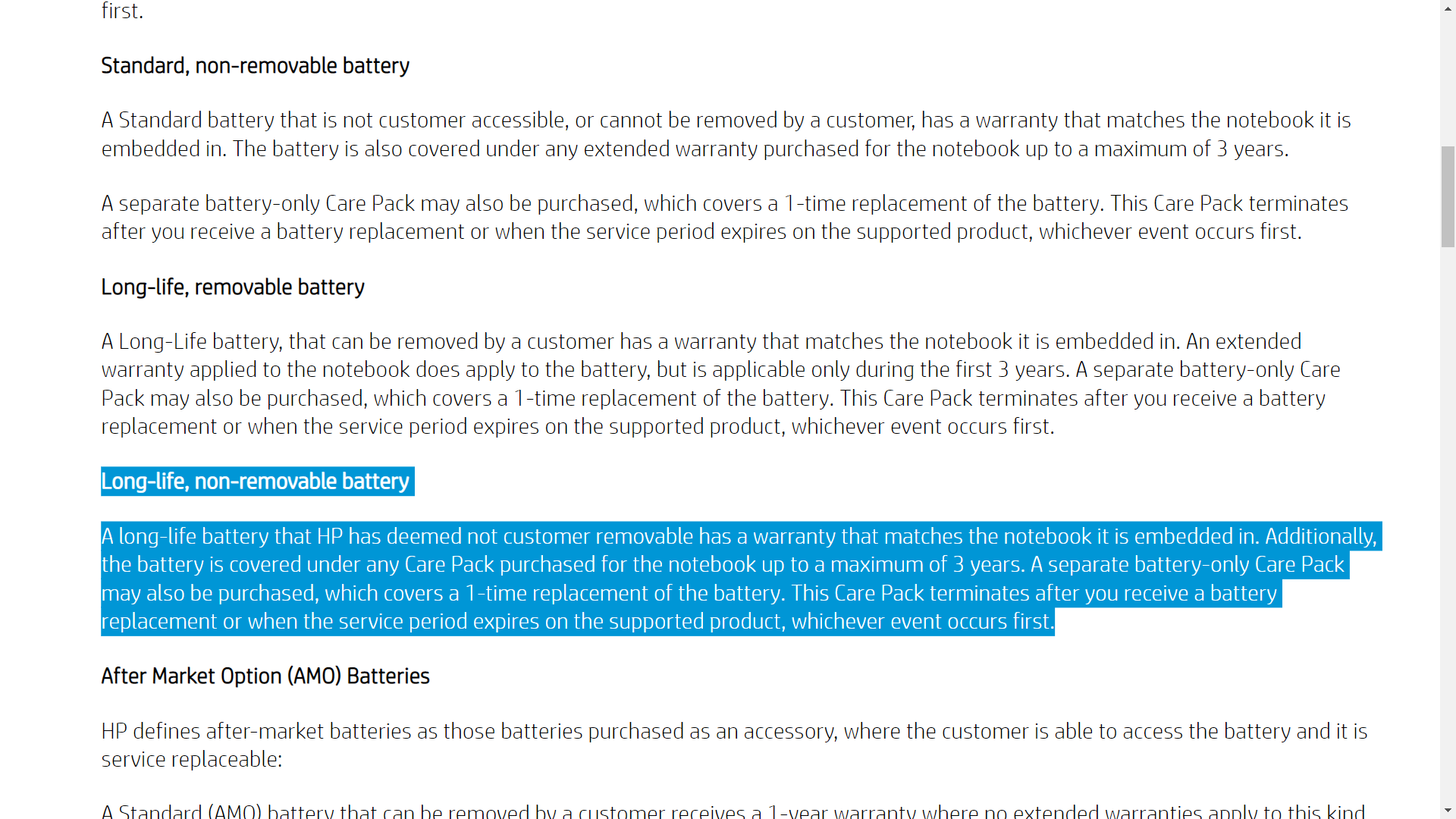battery-replacement-denied-under-hp-care-pack-3-years-exten-hp