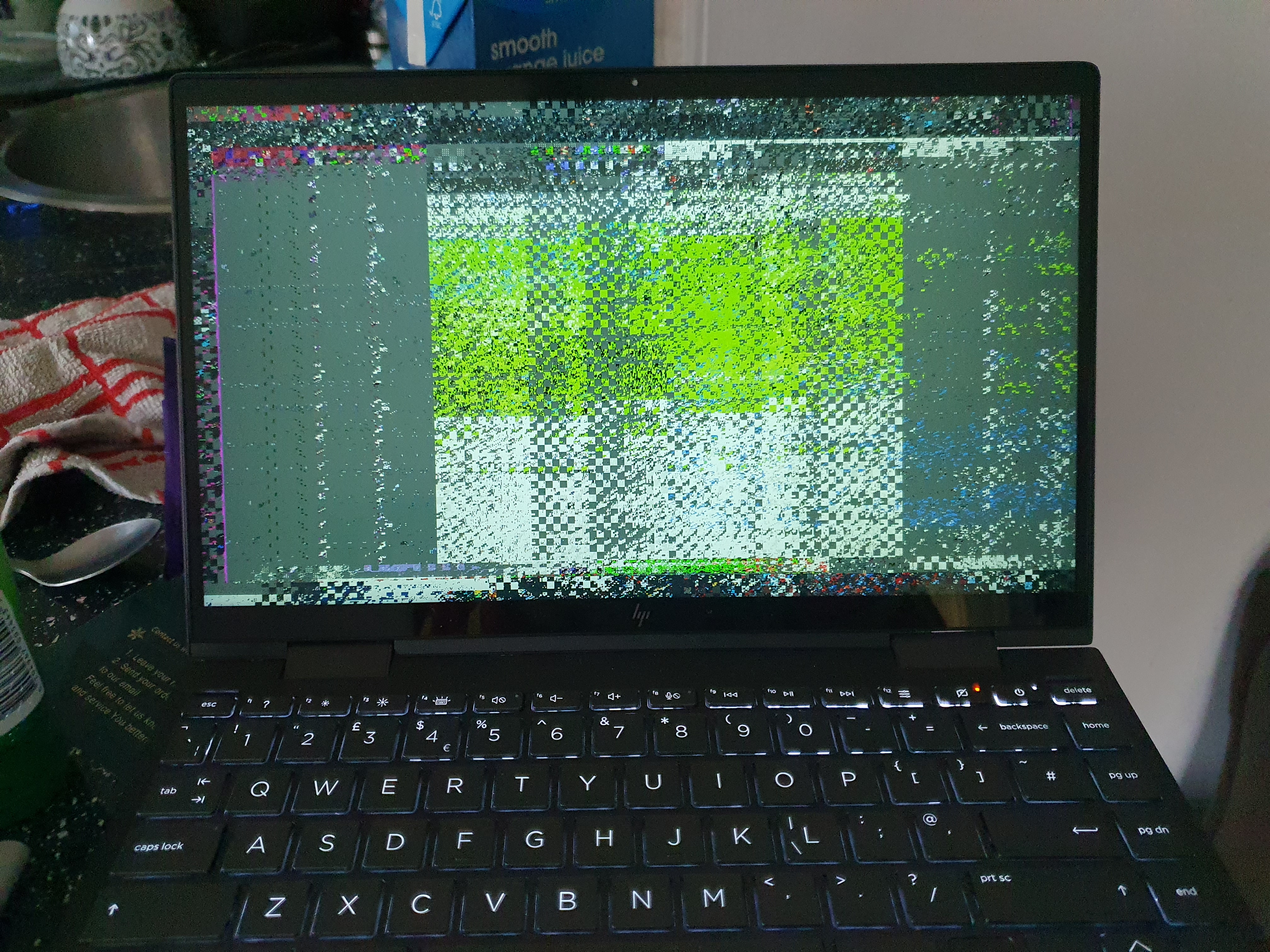 Screen pixels after using my stylus - HP Support Community - 7962600