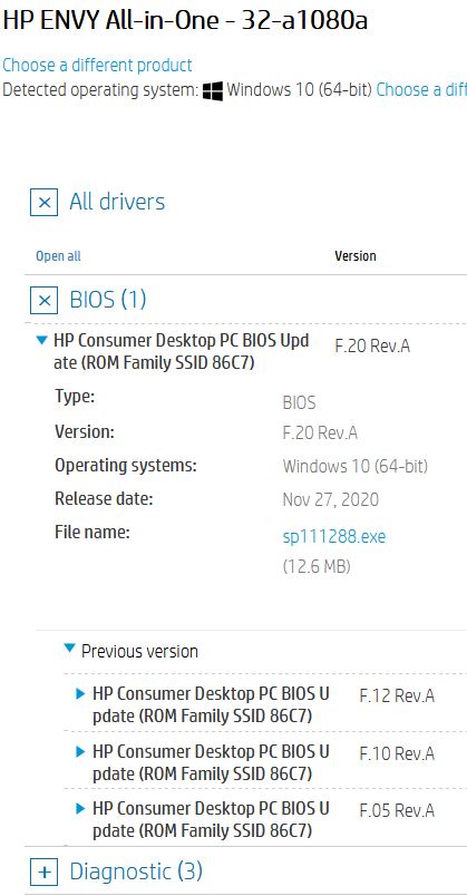 Buggy BIOS update F.21 - Page 2 - HP Support Community - 7948690