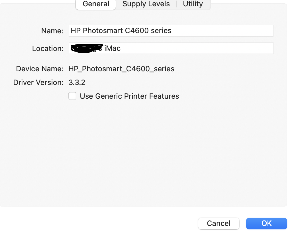 Solved: HP photosmart C4680 runs full features on macOS big sur 11.2 - HP  Support Community - 7964418