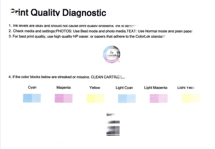 Solved: Print quality is poor but Ink Cartridge is new! - HP Support ...