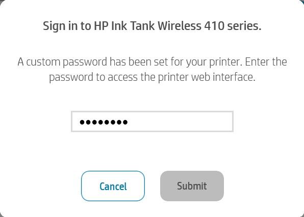 How to Factory Reset HP Inktank Wireless 415? - HP Support