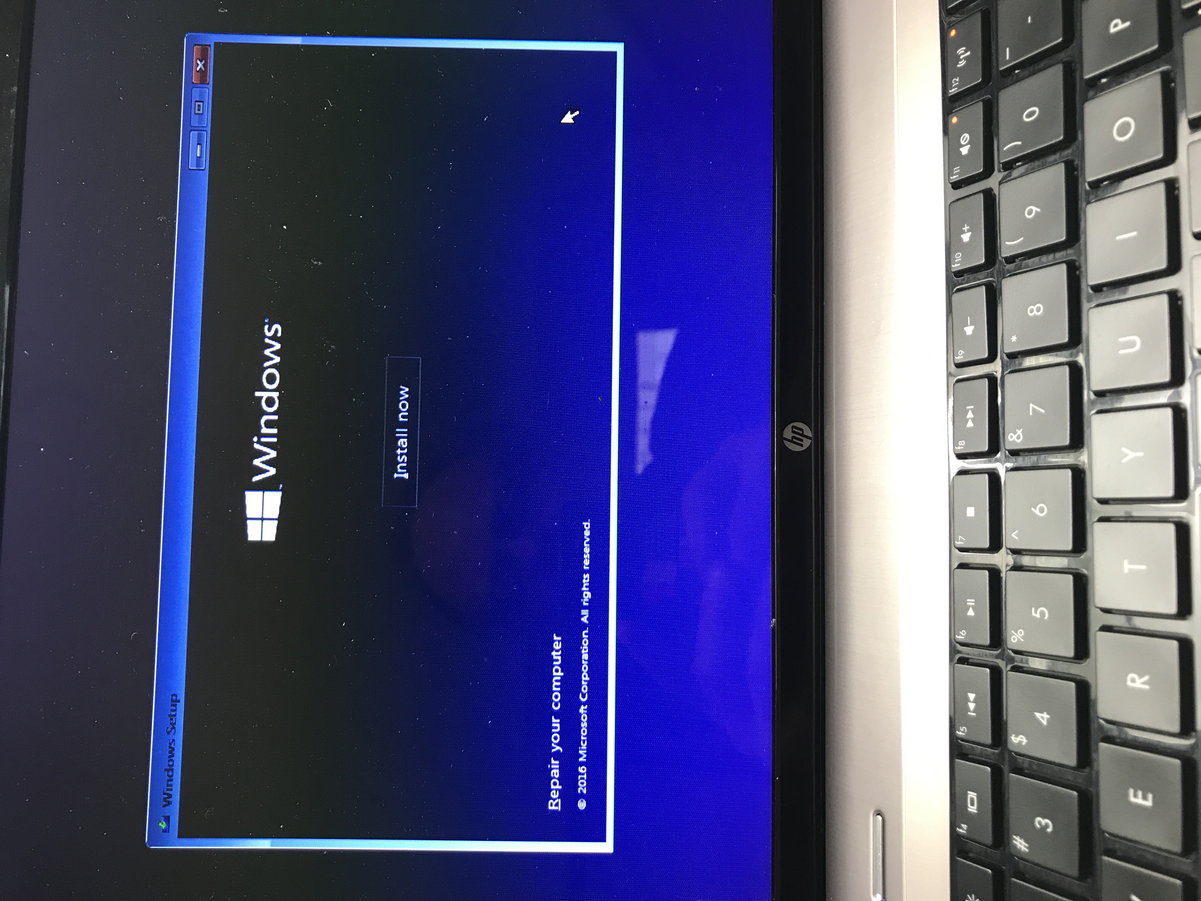 Solved: Missing operating system - HP Support Community - 7998347