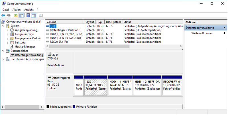 HP Pavilion Datenträgerverwaltung ohne NVMe SSD.png