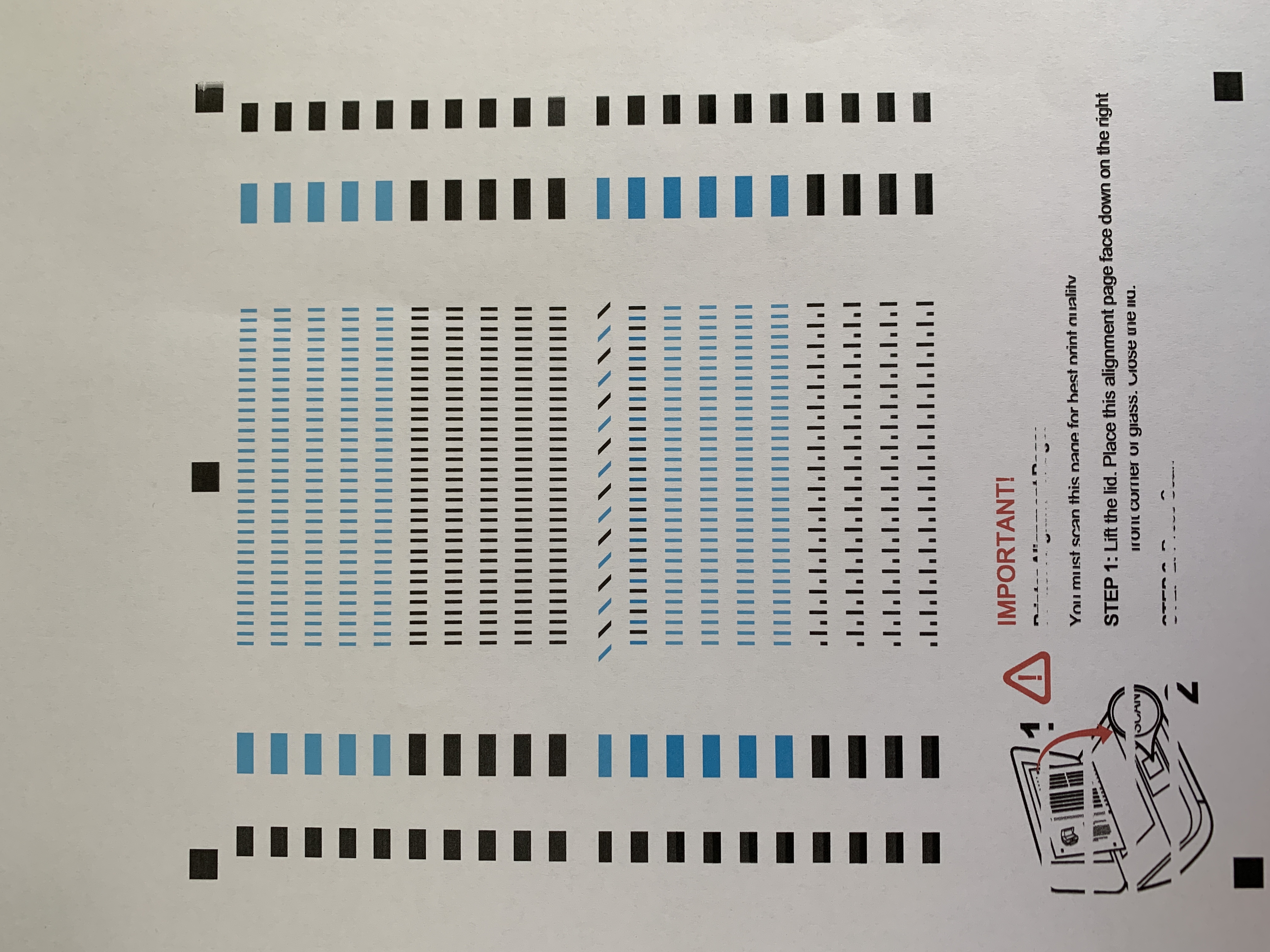 Skipping Lines Completely or Halfway on Printed Page - HP Support ...