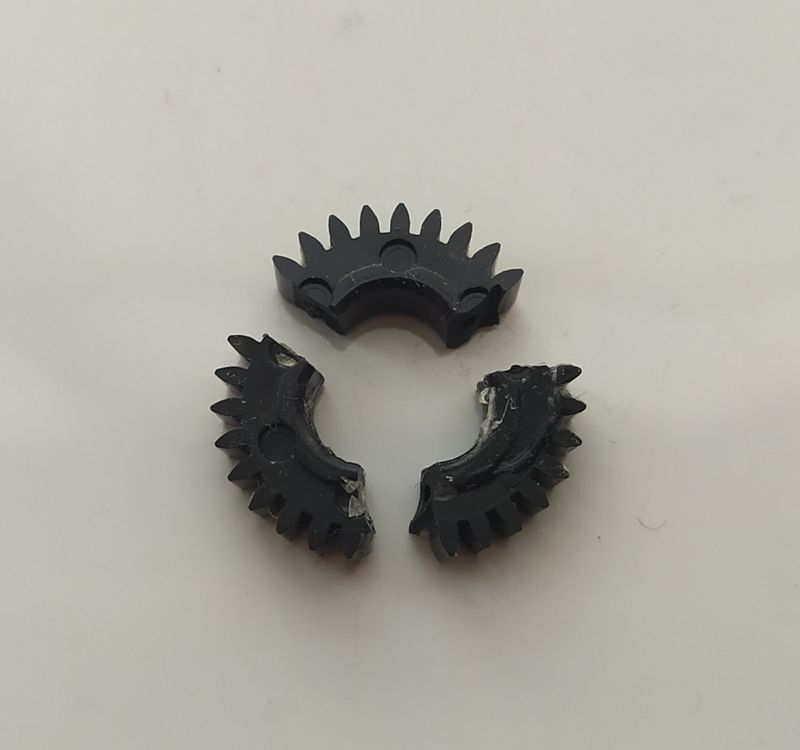 Broken wheel